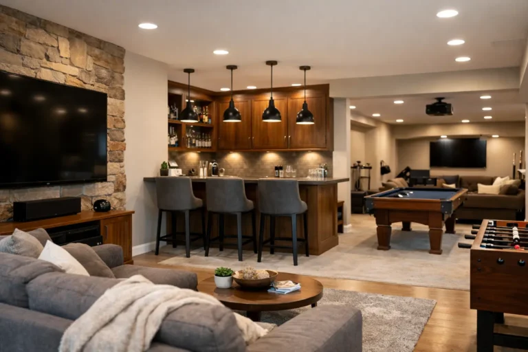 12 Finished Basement Renovation Ideas