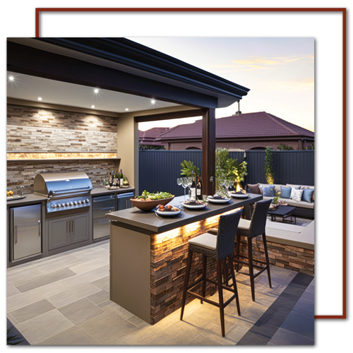 Outdoor Kitchen King of Prussia | OSR Builders | Building and Design