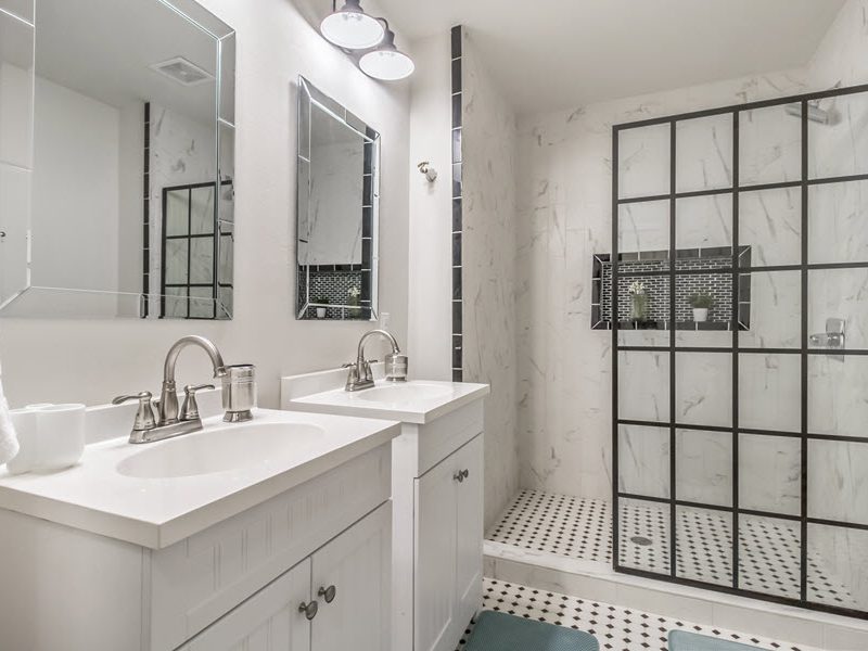 Modern Bathroom Renovation | OSR Builders | Building and Design