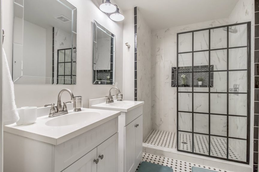 Modern Bathroom Renovation | OSR Builders | Building and Design