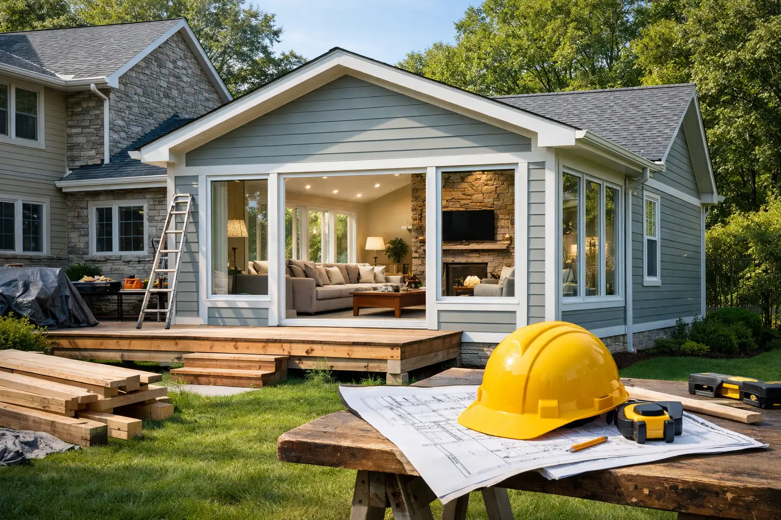 Family Room Addition Cost in Pennsylvania