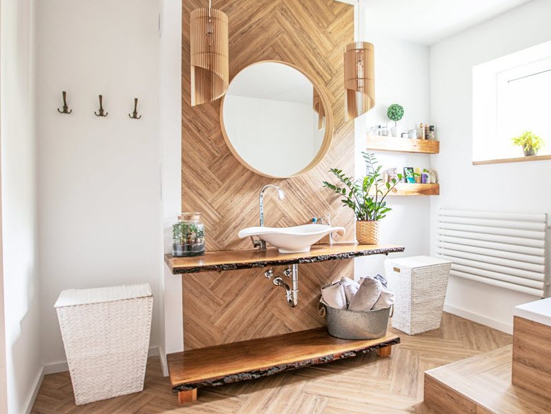 Live Edge Bathroom Remodel | OSR Builders | Building and Design