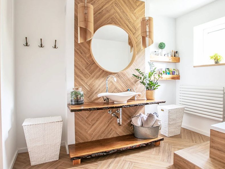 Live Edge Bathroom Remodel Near Me | OSR Builders | Building and Design