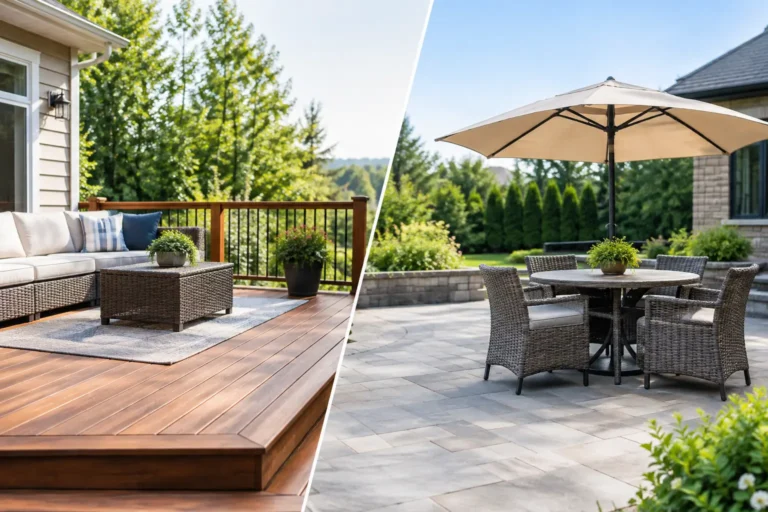 Should You Choose a Deck or Patio for Your Backyard?